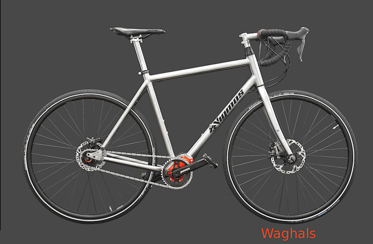 Titanbike-Waghals