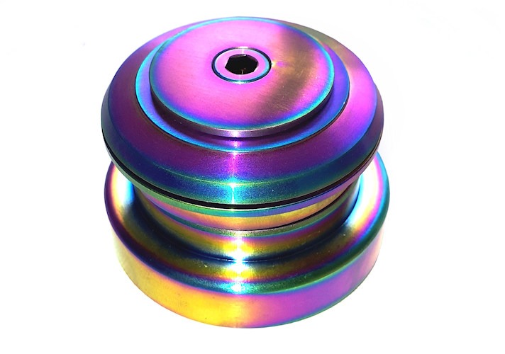 Titan tapered Steuersatz Regenbogen rainbow