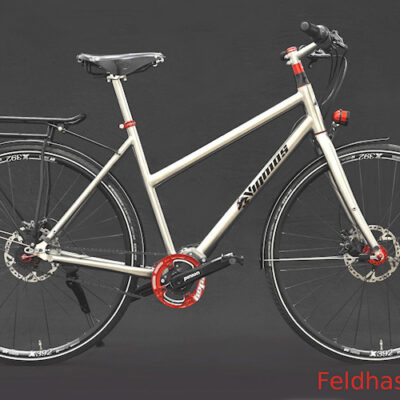Feldhase Titan Damenfahrrad als Trekkingrad mit Pinion o. Rohloff
