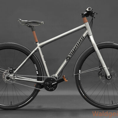 Waldgeist Titan Fahrrad Titanrad mit Holz als ATB o. MTB