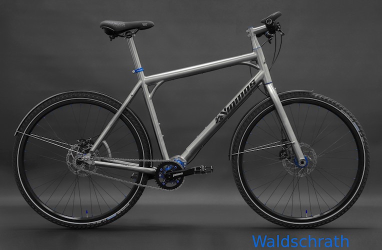 Waldschrath XXL Titanrad, Titan Fahrrad für große u. schwerere Fahrer