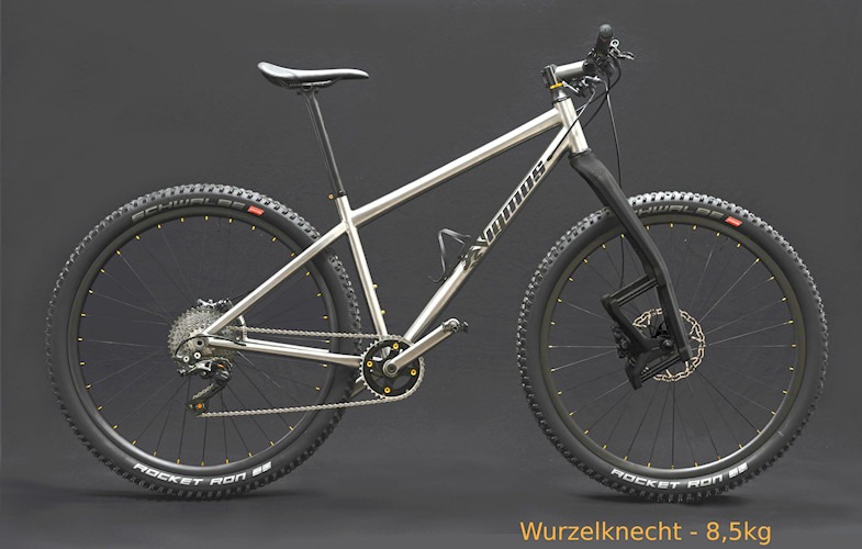 Wurzelknecht Titanleichtbau 29er Twentyniner MTB