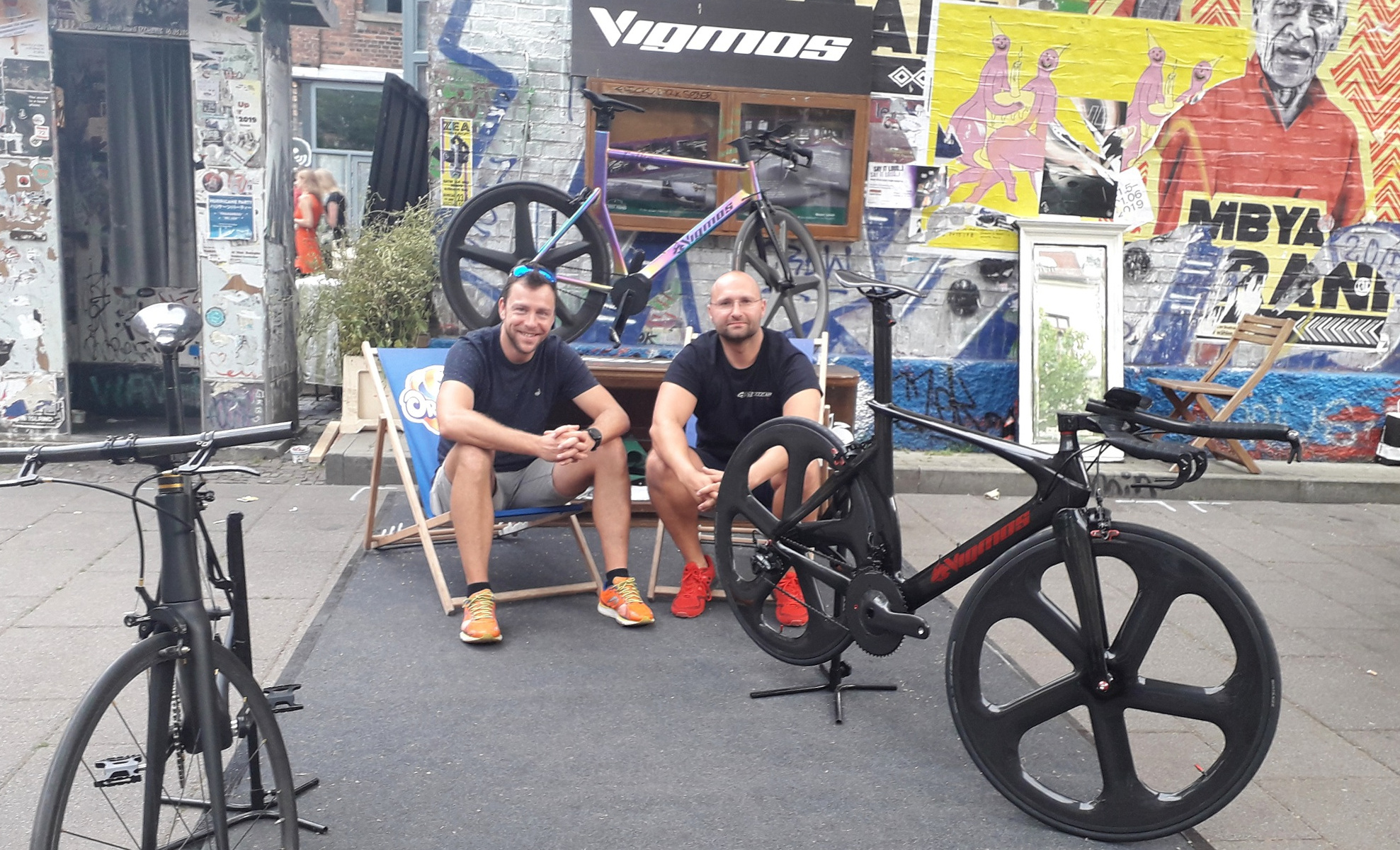 Der Chef von vigmos.sbs ihr Fahrradbauer und Spezialist für Titanteile Titanparts